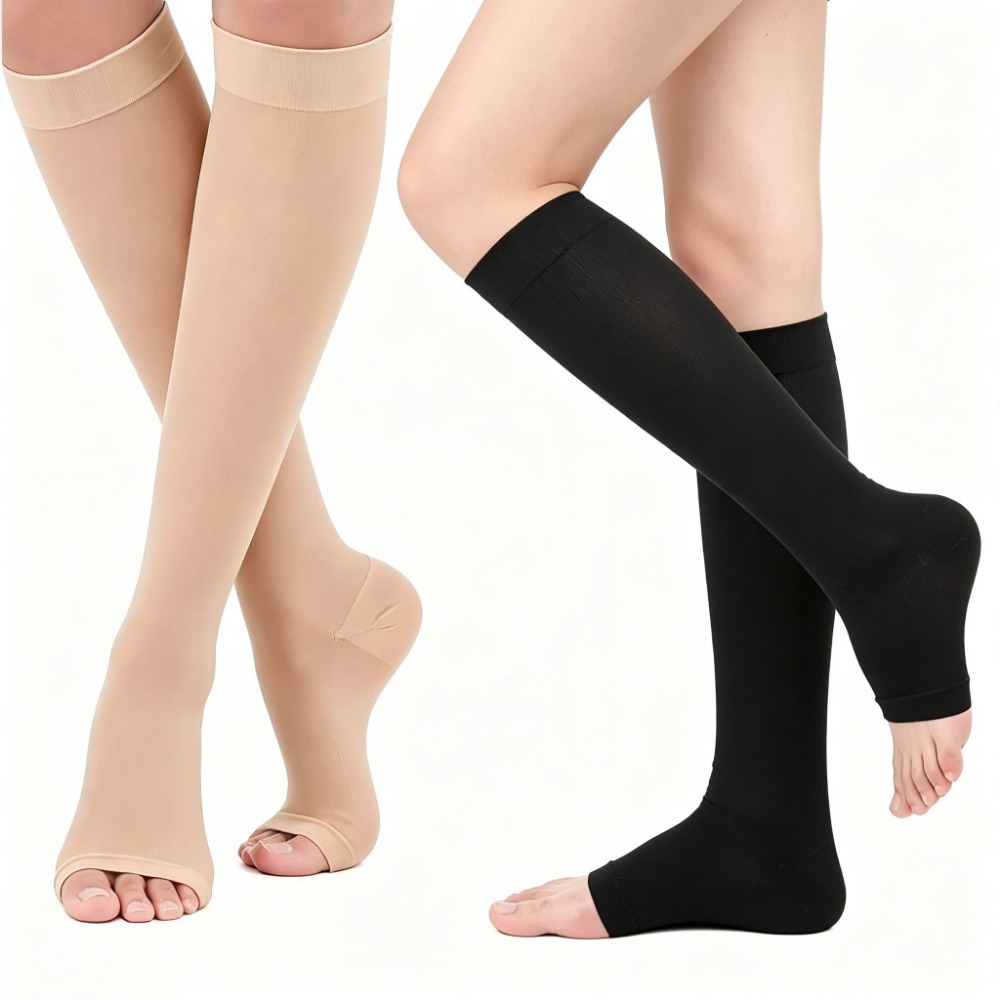 Sock Garter Men - Toeless Compression Socks Medical Support S-XXL