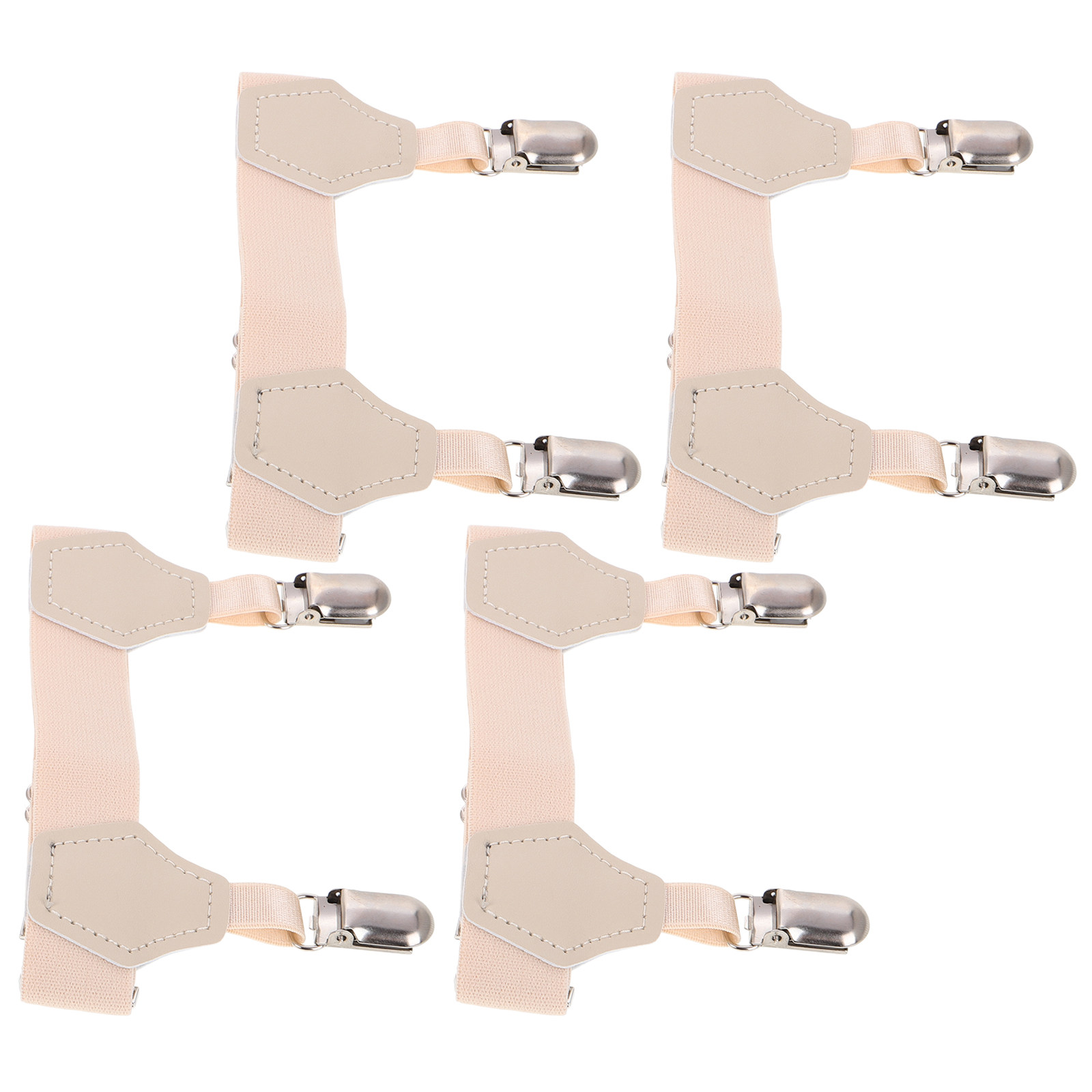 4Pcs Mens Sock Garters Adjusta - Men'S Formal Wear With Suspenders 评论和价格