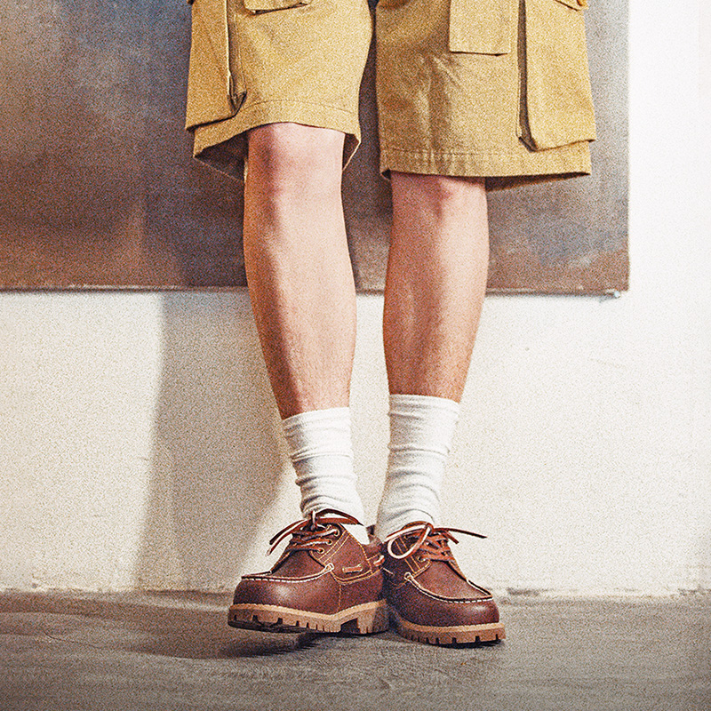 Maden Men's Vintage Boat Shoes - Men Formal Wear With Boots 评论和价格