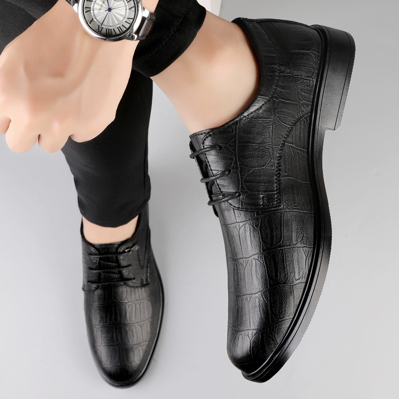 Men Formal Genuine Leather Cas - Formal Men Daily Wear Footwear 评论和价格
