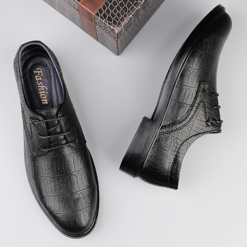 Men Formal Genuine Leather Cas - Formal Men Daily Wear Footwear 评论和价格