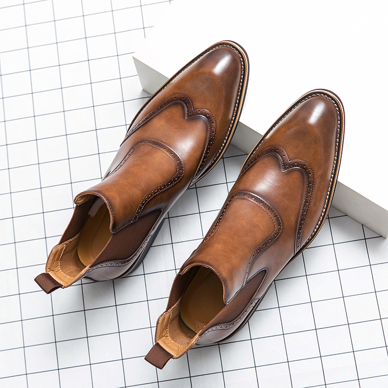 British style mens fashion che - Men Formal Wear With Boots 评论和价格