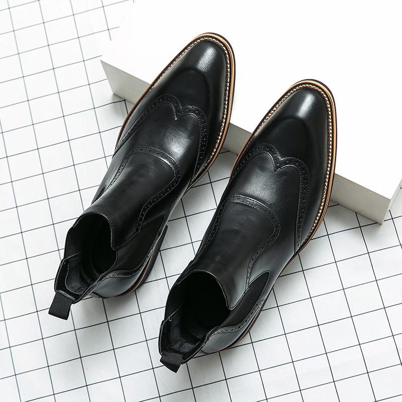 British style mens fashion che - Men Formal Wear With Boots 评论和价格