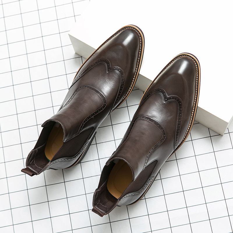 British style mens fashion che - Men Formal Wear With Boots 评论和价格