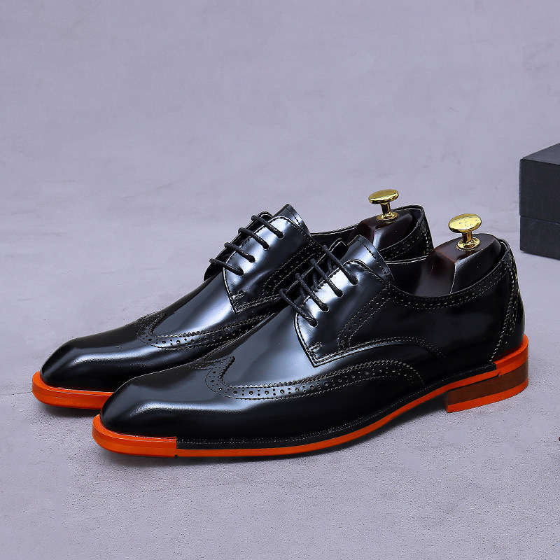 Men's Genuine Leather Oxfords  - Formal Men Daily Wear Footwear 评论和价格