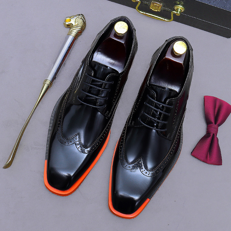 Men's Genuine Leather Oxfords  - Formal Men Daily Wear Footwear 评论和价格