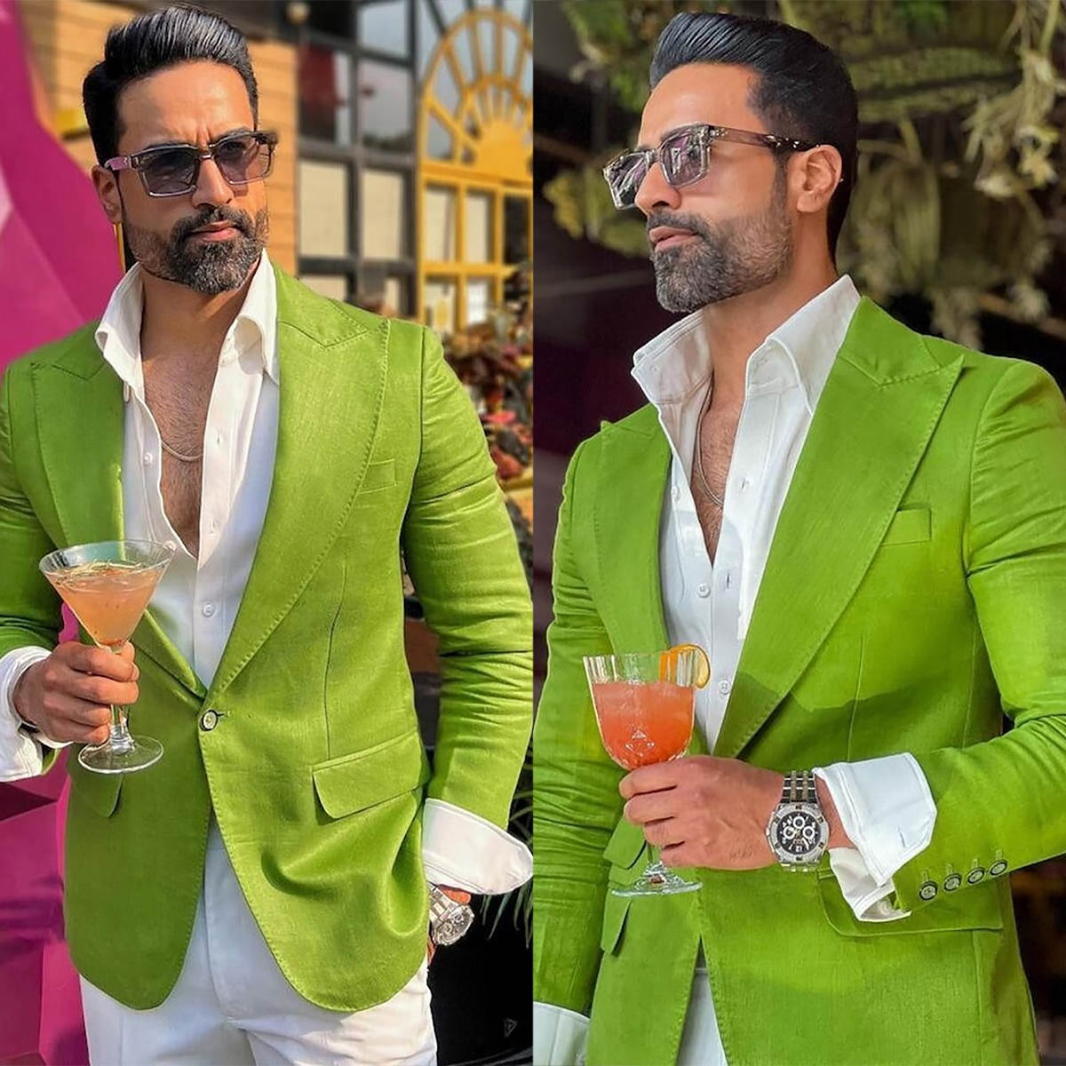 Handsome Green Groom Men Weddi - Men Formal Wear Modern 评论和价格