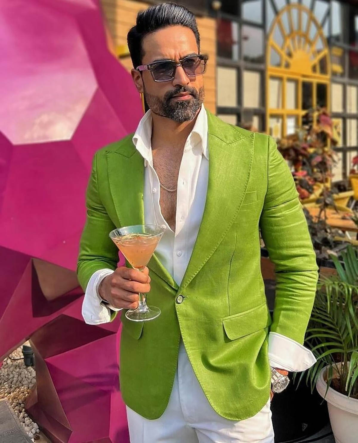 Handsome Green Groom Men Weddi - Men Formal Wear Modern 评论和价格