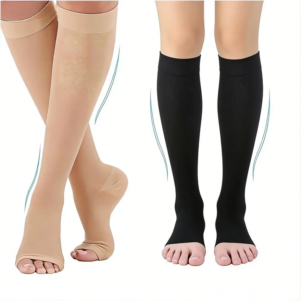 Toeless Compression Socks Medi - Sock Garter Men 评论和价格