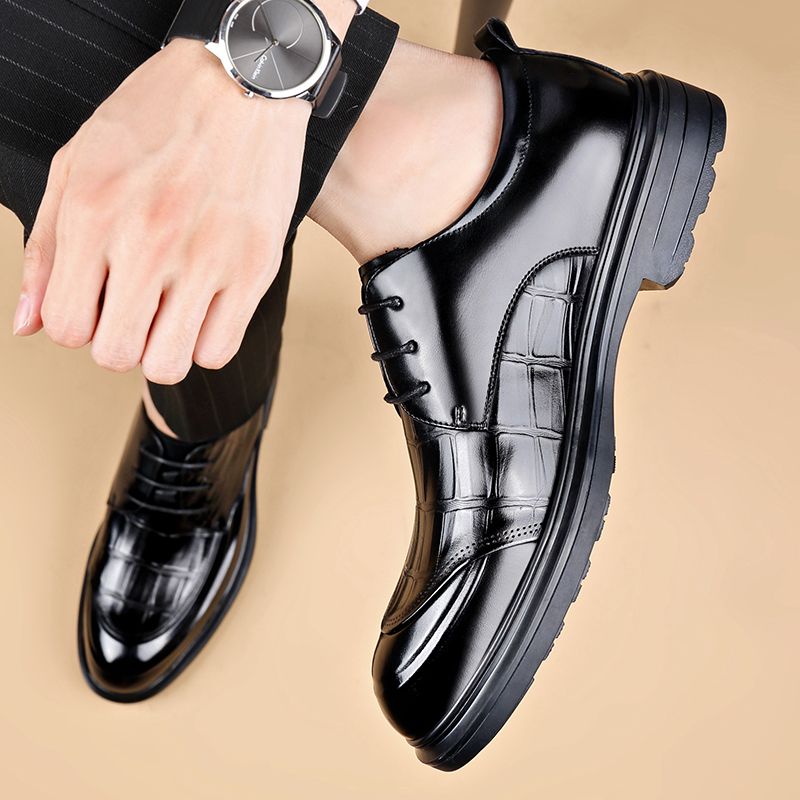 Premium Men's Business Formal  - Formal Men Daily Wear Footwear 评论和价格