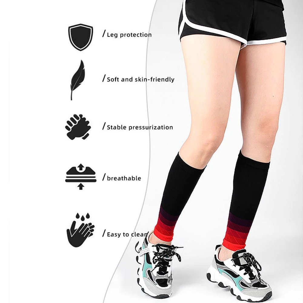 1Pair Calf Compression Sleeve  - Sock Garter Men 评论和价格