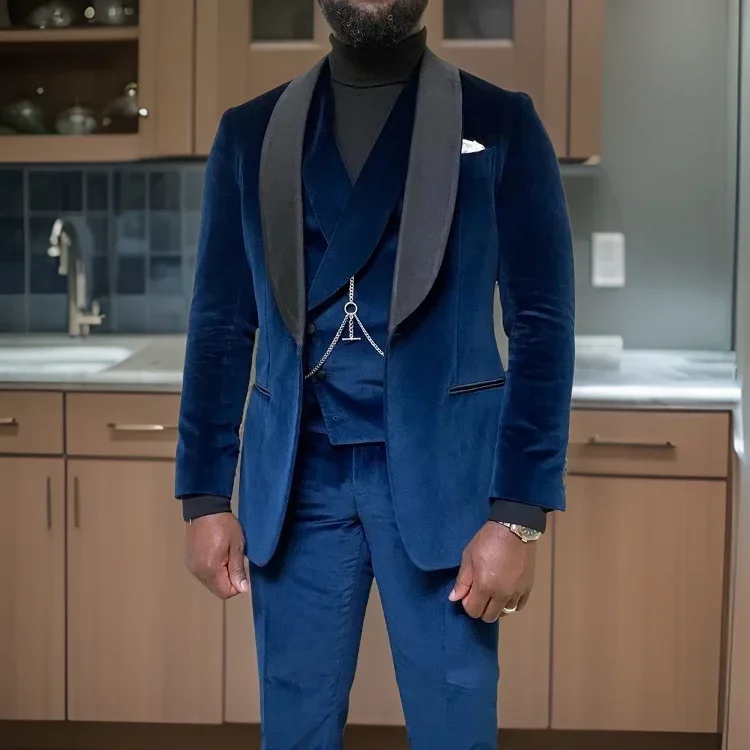 Formal Slim Fit Men Suits 3 Pc - Men Formal Wear Modern 评论和价格